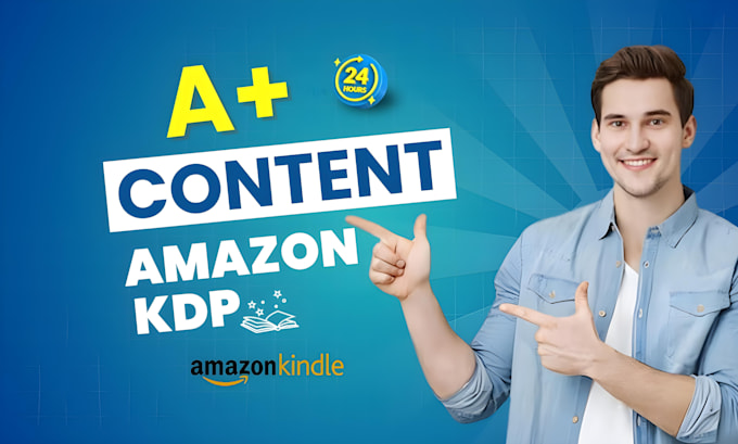 Bestseller - design amazing a plus content for amazon kdp