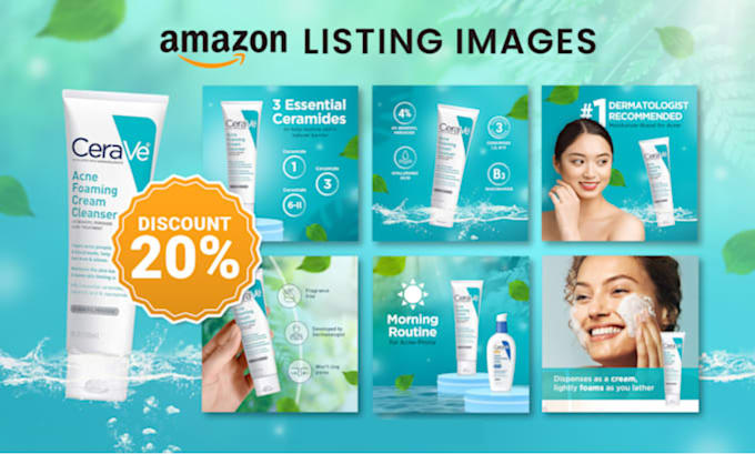 Gig Preview - Create attractive amazon infographic, product images