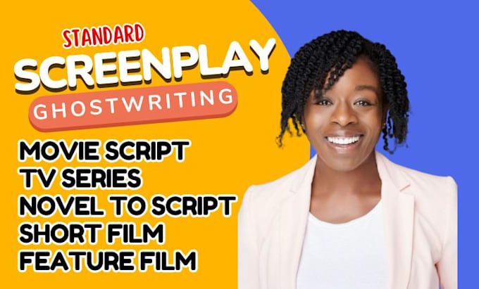 Gig Preview - Write movie script, screenplay writer, screenwriting, tv script, movie script