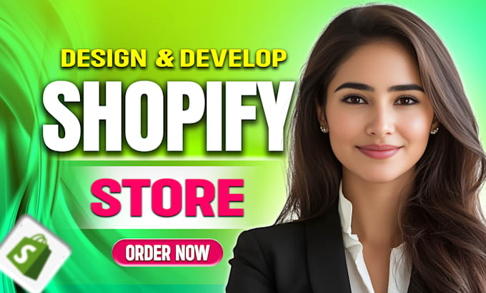 Gig Preview - Be your expert shopify developer to design shopify dropshipping online store