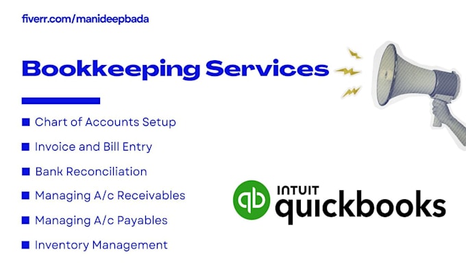 Gig Preview - Do accurate quickbooks and xero bookkeeping for your business