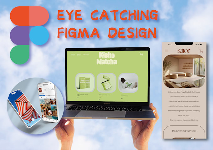 Bestseller - design modern and professional websites using figma