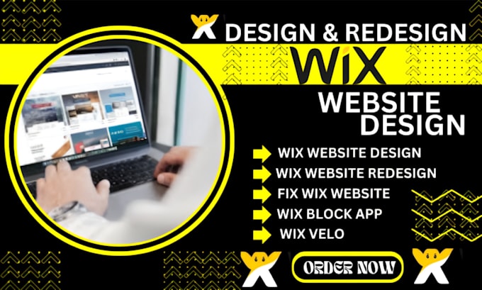 Bestseller - help in design develop revamp kickstart redesign wix website design app clone