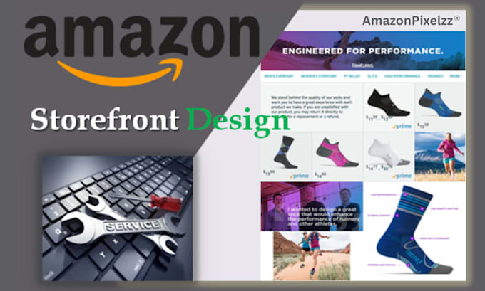 Gig Preview - Develop amazon brand store and storefront design