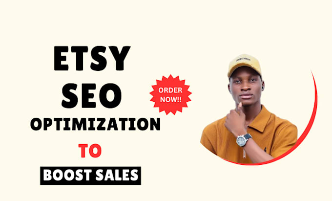 Gig Preview - Sy titles and tags for SEO to rank your etsy on top etsy