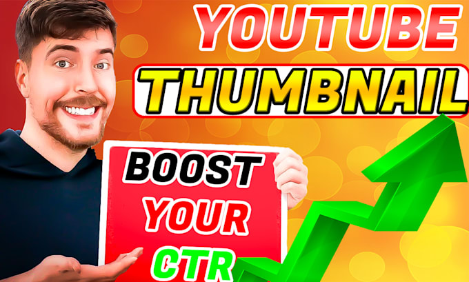 Bestseller - design attractive youtube thumbnails in 1 day