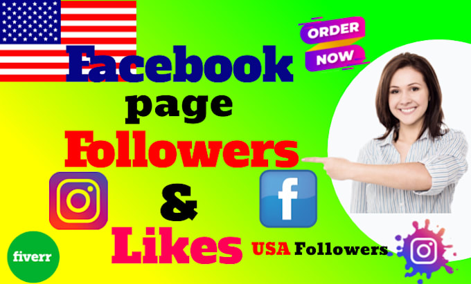 Gig Preview - Get 100k organic followers increase your facebook page