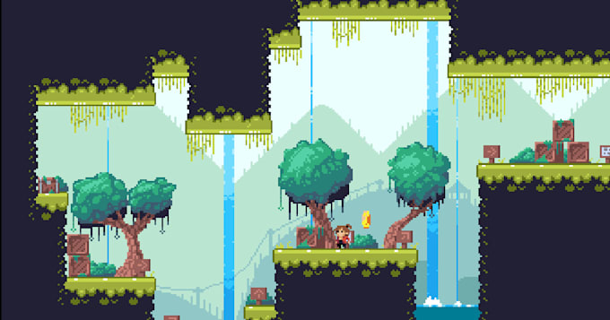 Gig Preview - Develop stunning 2d pixel art, pixel art game, pixel game art