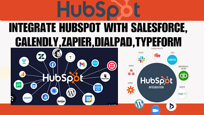 Bestseller - integrate hubspot with saleforce calendly zapier, dailpad wooecommerce typeform