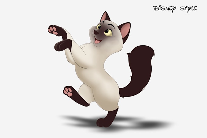 Bestseller - create a magical disney style illustration of your pet