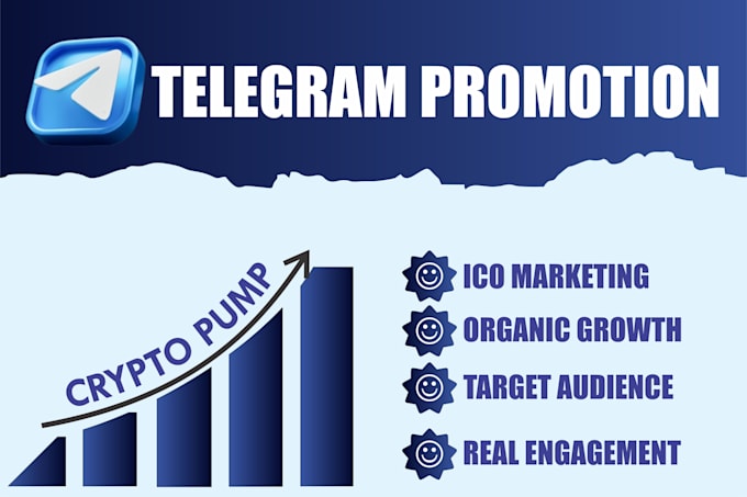 Gig Preview - Do crypto telegram promotion, token, coin, dex, ico memecoin