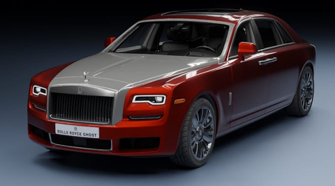 Gig Preview - Create 3d realistic car rendering, 3d luxury car, 3d sport car 3d automotive car