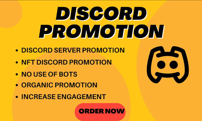 Bestseller - do perfect discord server promotion, management, moderation