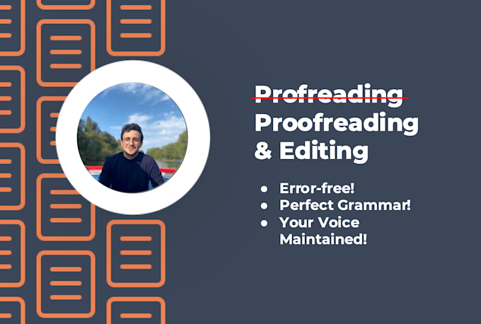 Gig Preview - Edit and proofread your work