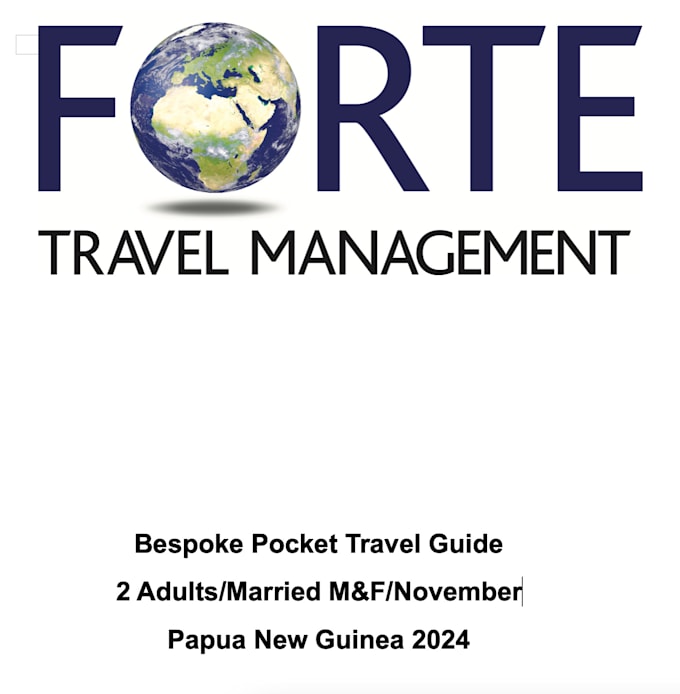 Bestseller - detail a 5 page PDF for any destination or territory