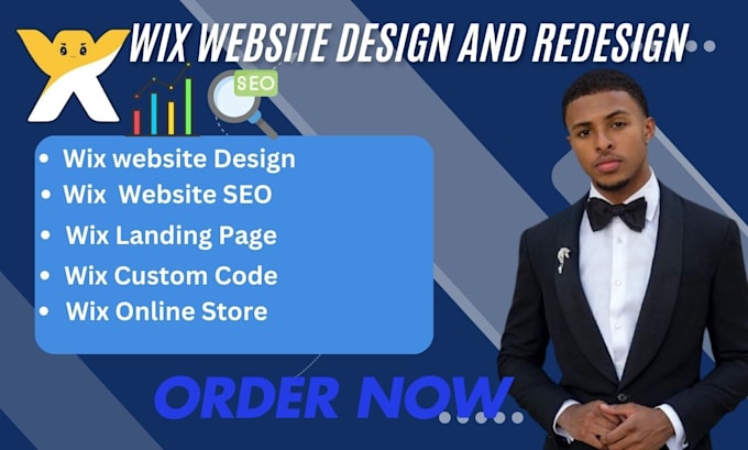 Gig Preview - Wix website redesign wix website design wix website redesign wix website design