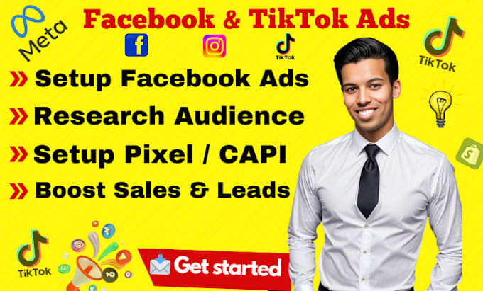 Gig Preview - Professional lead generation on facebook and tiktok to grow your business