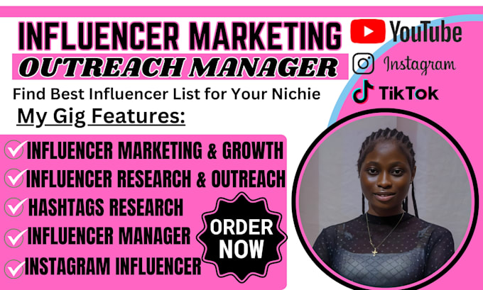 Bestseller - be influencer manager for social media influencer marketing research campaign