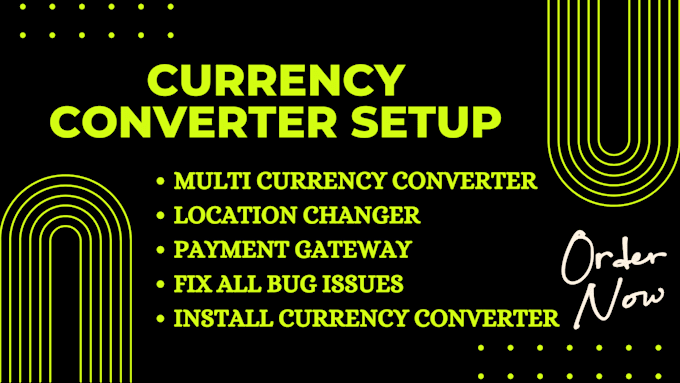 Gig Preview - Setup currency converter location changer fix bug issues in your shopify