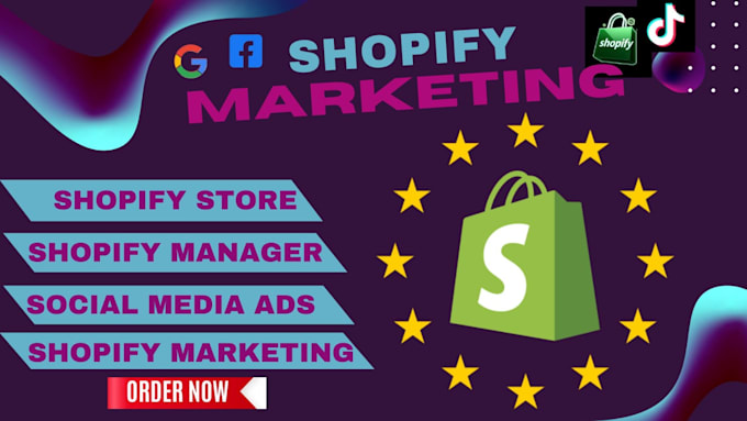 Gig Preview - Manage your shopify store marketing social media ads promotion to boost sales