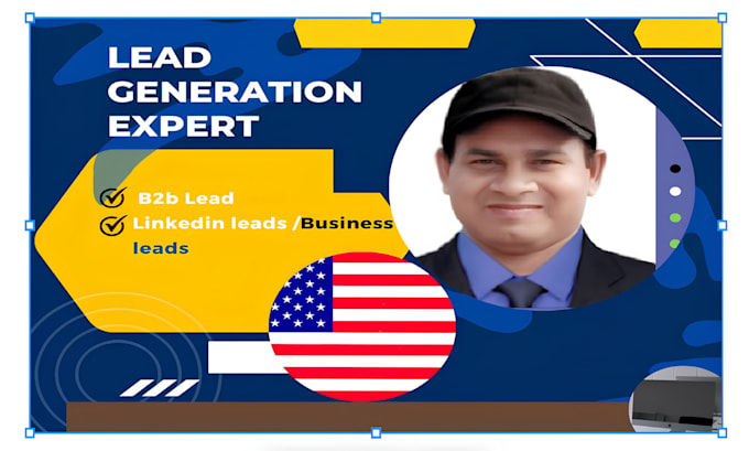 Gig Preview - Do b2b lead generation prospect list b2b email list building