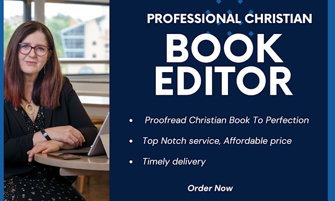 Gig Preview - Be your christian book editor and proofreader