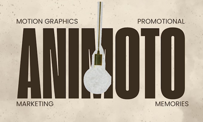 Gig Preview - Do animoto motion graphics animoto promotional memories videos with animoto