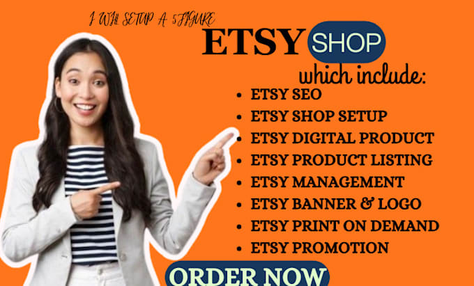 Gig Preview - Set up your etsy shop,add listings, SEO or do a complete overhaul