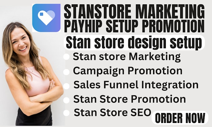 Gig Preview - Do stan store payhip gumroad marketing beacons ai stan store sales funnel