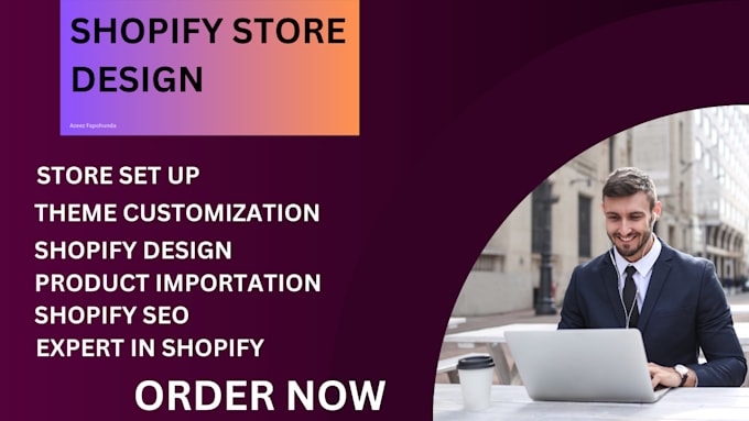 Gig Preview - Redesign shopify website and design  shopify store