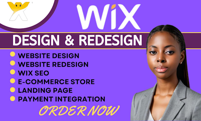 Gig Preview - Design wix website design wix website redesign wix website redesign wix website