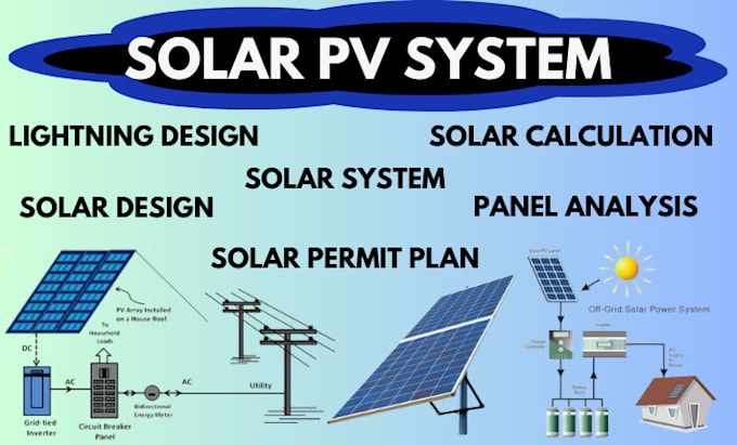 Gig Preview - Draw residential or commercial solar pv permit planset with or without battery