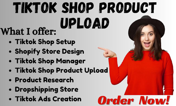 Bestseller - tiktok shop setup tiktok shop product upload tiktok shop tiktok product upload