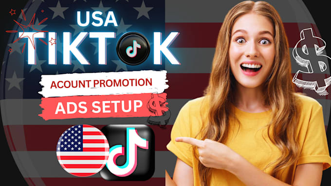 Gig Preview - Manage your USA tiktok promotion, tiktok ads, dropshipping shop