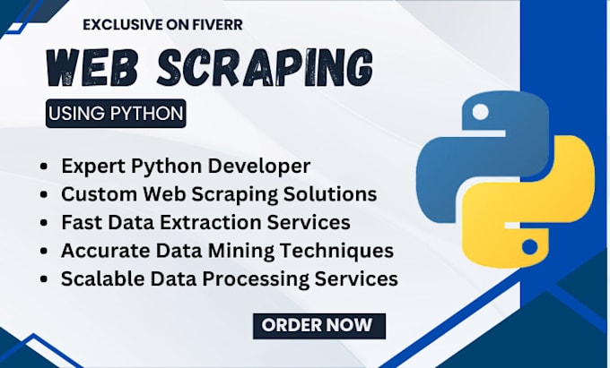 Bestseller - web scraping with a professional web scraper and python web scraping