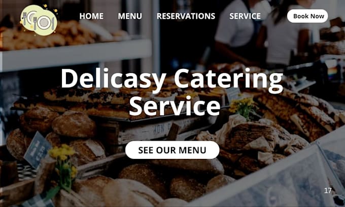 Bestseller - do food truck website design food truck website redesign food truck website