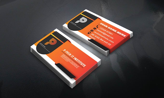 Gig Preview - Design a stylish visiting card design for your business