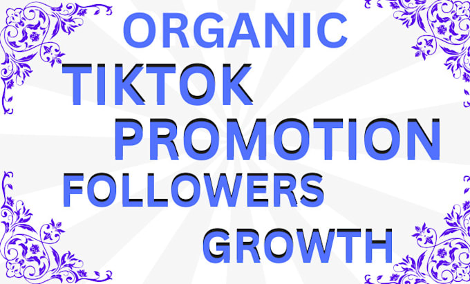 Gig Preview - Handle tiktok marketing and promotion to help you gain organic followers