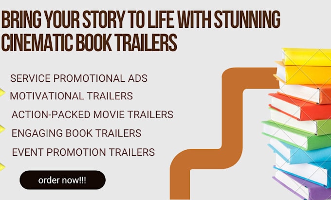 Gig Preview - Create an engaging book trailer to boost your book sales and visibility