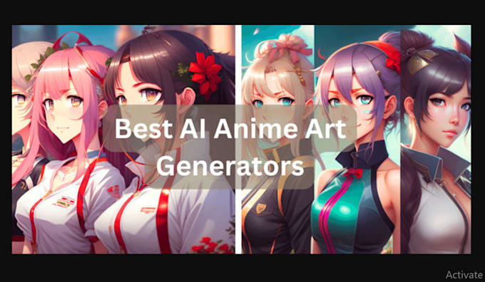 Gig Preview - Create anime, managa art of your character with ai