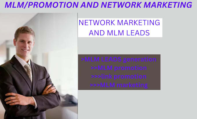 Gig Preview - Do MLM promotion  solo ads website promotion affiliate market