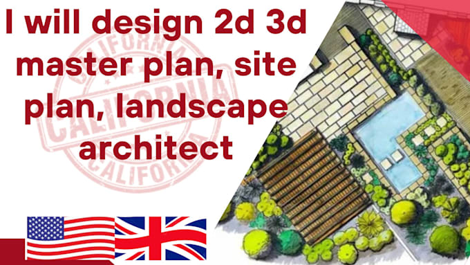 Gig Preview - Do backyard landscape design, garden as landscape architect