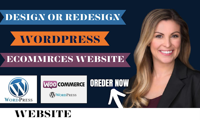 Gig Preview - Design wooecommerce website online store or wordpress ecommerce