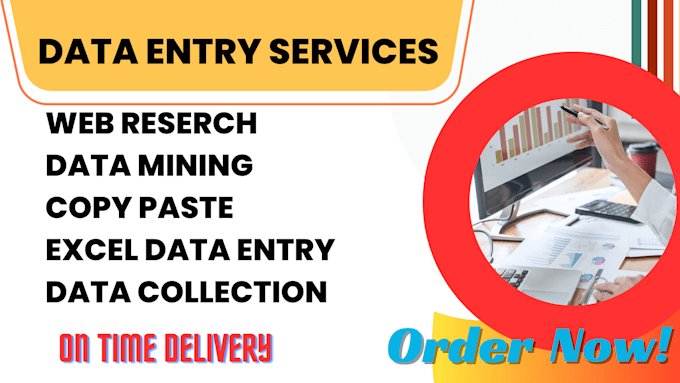 Bestseller - do data entry, copy paste, web research, excel data entry, data mining