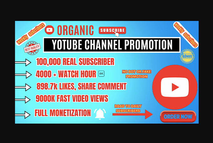 Bestseller - perform premium USA youtube video promotion for organic views and sub