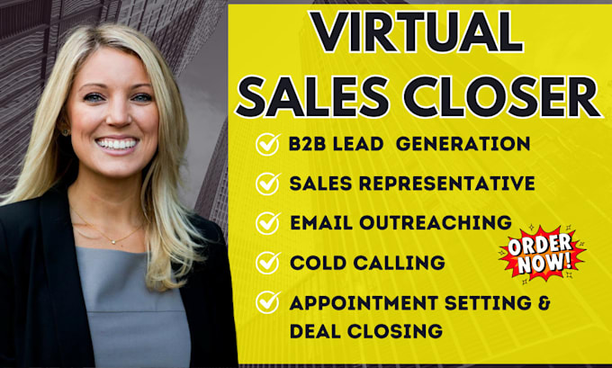 Gig Preview - Be your dynamic virtual sales representative, cold calling, appointment setting