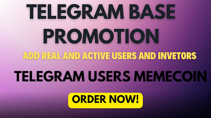 Bestseller - crypto telegram promotion, run crypto ads, memecoin promotion to sellout token