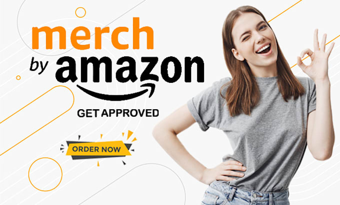 Gig Preview - Create your account in amazon merch on demand