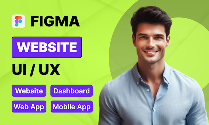 Bestseller - do figma website design, figma website, ui ux design, mockups, prototypes