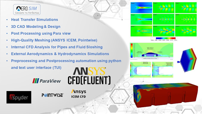 Gig Preview - Conduct professional cfd simulations, using ansys fluent and simulia xflow